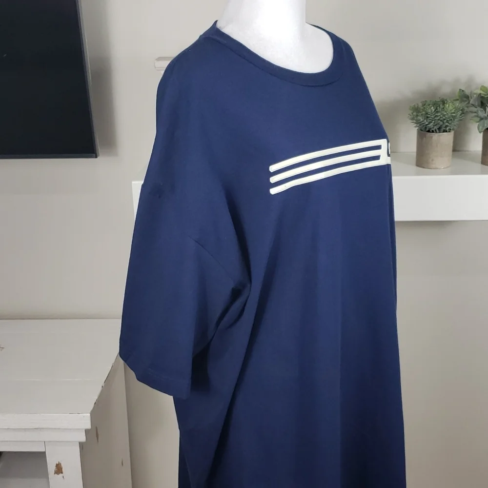 Adidas Blue Short Sleeve Tee